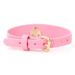 Barbie Pink Leather Neck Collar