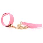 Barbie Pink Leather Neck Collar - Image 3