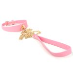 Barbie Pink Leather Neck Collar - Image 5