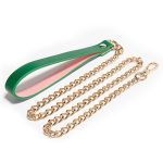 Green Neck Collar With Leash - Image 2