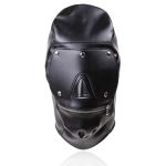 Full Mask Detachable Bondage Hood - Image 2