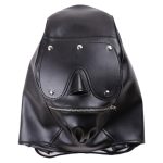 Full Mask Detachable Bondage Hood - Image 5