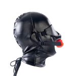 Hood With Blindfold And Mouth Gag - Image 8