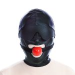 Hood With Blindfold And Mouth Gag - Image 5