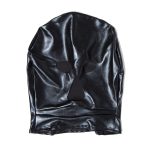 Patent Leather Hood with Open Mouth and Eyes - Image 2