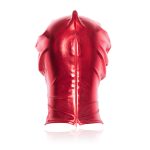 Patent Leather Hood with Open Eyes - Image 9