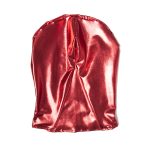 Patent Leather Hood with Open Eyes