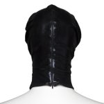 Patent Leather Hood with Open Eyes - Image 3