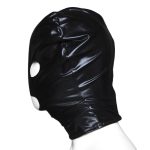 Patent Leather Hood with Open Eyes - Image 4