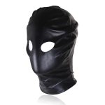 Patent Leather Hood with Open Eyes - Image 5