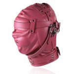 Premium Total Sensory Deprivation Leather Hood - Image 2