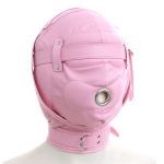 Blindfolded Hood With Mouth Hole - Bright - Image 4