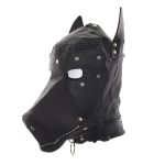 Dog Hood with Detachable Blindfold