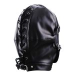 Back Lace Heavy Duty BDSM Hood