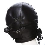 Mouth Gag Full Gimp Hood - Image 4