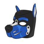 Husky Puppy Play Bondage Hood Mask - Image 13