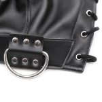 Zipper Mouth Bondage Hood - Image 5