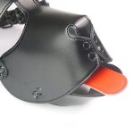 Vegan Leather Padded Dog Mask - Image 2