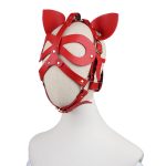 Cosplay Bondage Hood With Ear - Image 2