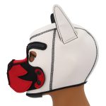 Puppy Play Fetish Hood Cosplay Red Muzzle - Image 9