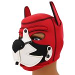 Puppy Play Fetish Hood Cosplay White Muzzle - Image 6