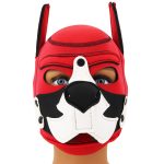 Puppy Play Fetish Hood Cosplay White Muzzle - Image 4