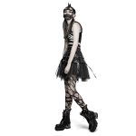 Punk Neutral Tied Rope Mask Gothic Mask - Image 3