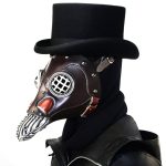 Plague Doctor Mask Gothic Bird Beak Mask - Image 7