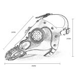 Plague Doctor Mask Gothic Bird Beak Mask - Image 4