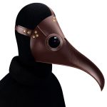 Brown Plague Long Bird Mouth Doctor Dance Mask - Image 5
