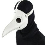 Plague Doctor Long Nose Faux Leather Venetian Mask - Image 8