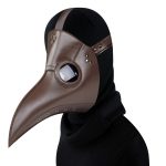 Plague Doctor Long Nose Faux Leather Venetian Mask - Image 4