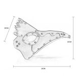 Black Plague Doctor Mask Gothic Long Nose Bird Beak - Image 4
