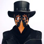 Steampunk Long Beak Bird Mask Plague Doctor - Image 7