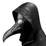 Black Long Nose Beak Steampunk Bird Masks - Image 6