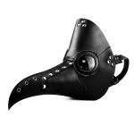 Black Long Nose Beak Steampunk Bird Masks - Image 2