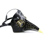 Gothic Cosplay Retro PU Leather Bird Mask - Image 7