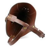 Light Brown Leather Plague Doctor Mask - Image 5