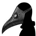 Steampunk Cutout Rivets Long Beak Mask - Image 7