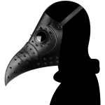 Steampunk Cutout Rivets Long Beak Mask - Image 6