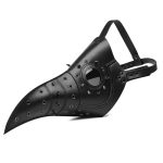 Steampunk Cutout Rivets Long Beak Mask - Image 9