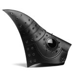Steampunk Cutout Rivets Long Beak Mask - Image 2