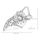 Steampunk Wing Hooked Beak Mask - Image 4