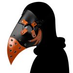 Steampunk Double Color Hooked Beak Mask - Image 8