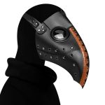 Steampunk Double Color Nailed Masquerade Mask - Image 8