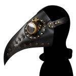 Steampunk Stitch Rivets Beak Mask - Image 7