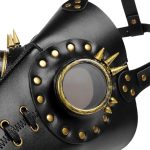 Steampunk Stitch Rivets Beak Mask - Image 5