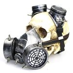 Steampunk Rivets Cosplay Gas Mask - Image 8
