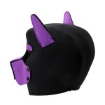 Camouflage Dog Bondage Hood - Image 9