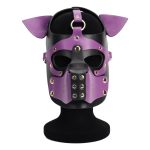 Double Color Dog Bondage Hood - Image 10